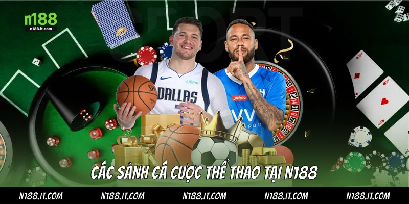 Các sảnh cá cược thể thao tại N188