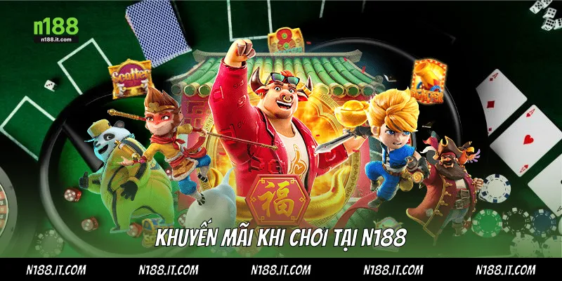 Khuyến mãi khi chơi tại N188